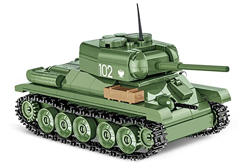 cobi-t-34-85-sowjetischer-panzer-bausatz-286-teile image 8