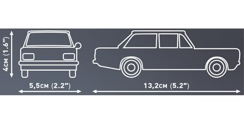 cobi-24598-opel-rekord-c-1900l-youngtimer-auto-1-35-134-teile image 8