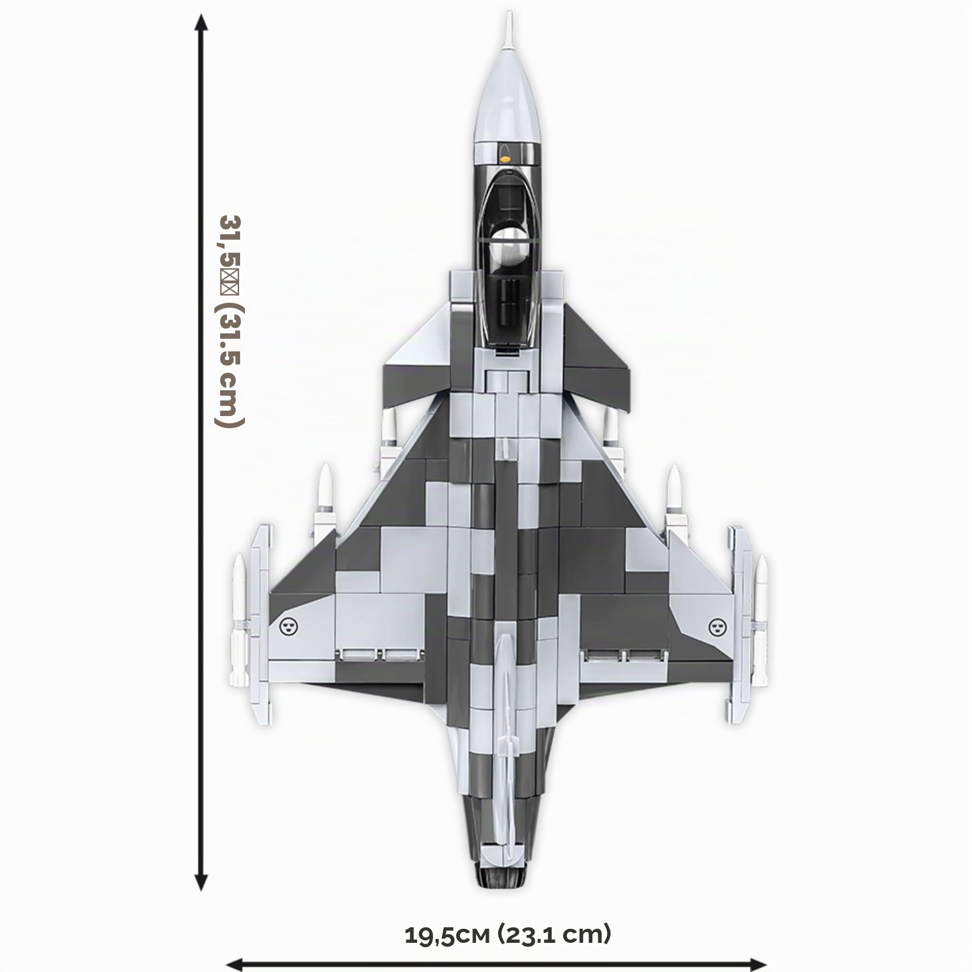 cobi-saab-jas-39-gripen-e-kampfjet-bausatz-1-48-480-teile image 7