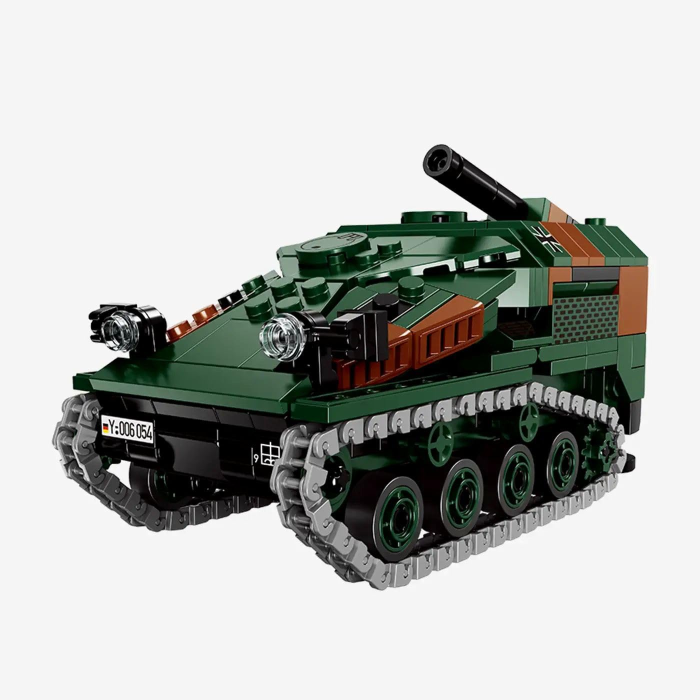 bluebrixx-pro-bundeswehr-wiesel-2-kettenfahrzeug-502-teile image 1