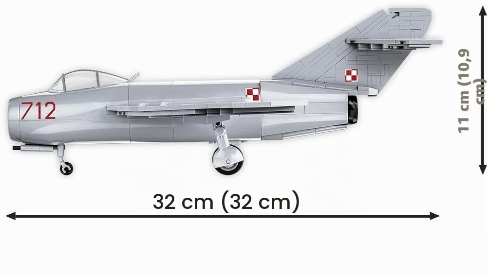 cobi-5822-lim-1-polish-air-force-1952-kampfjet-klemmbausteine-1-32-504-teile image 7