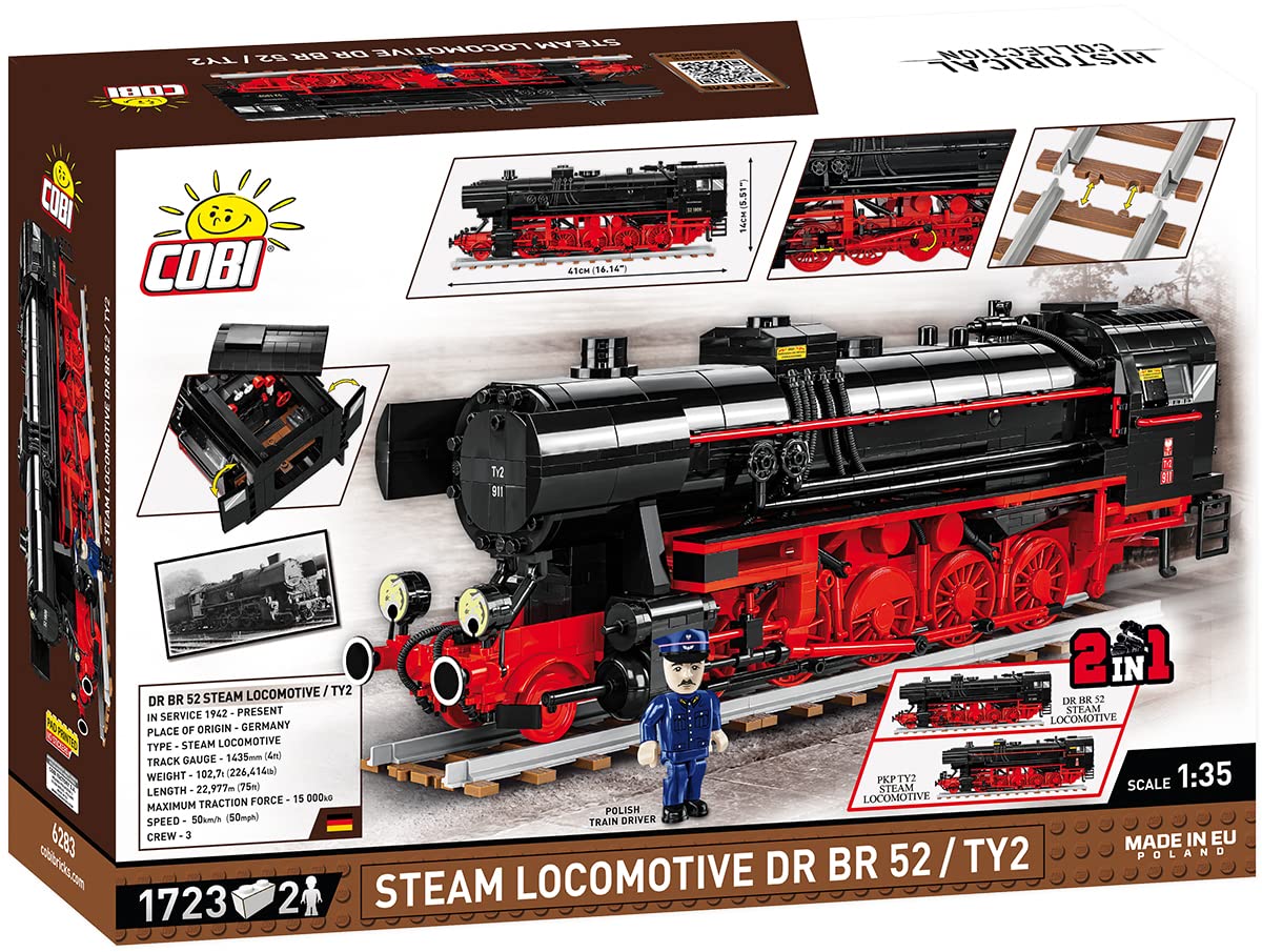 cobi-6283-dampflokomotive-dr-br-52-ty2-z-ge-1-35 image 2