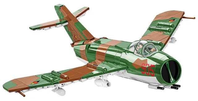 cobi-lim-5-mig-17f-ddr-luftwaffe-flugzeug-bausatz-1-32 image 1