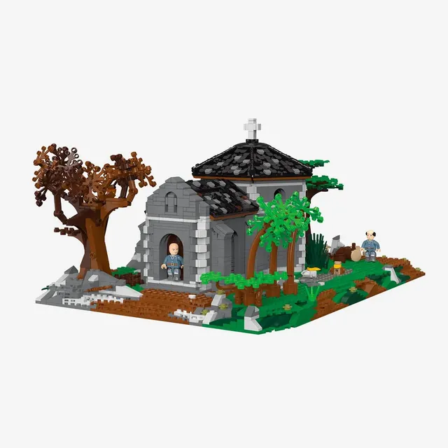 bluebrixx-pro-kloster-blaubrunn-kongregation-1358-klemmbausteine-erweiterung image 1
