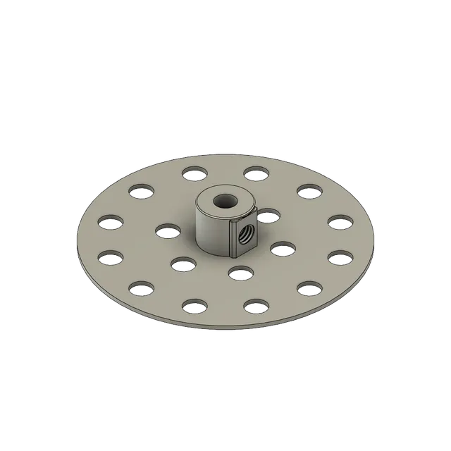 eitech-zentralscheibe-50-mm-mit-buchse-m4-metallbausatz-zubeh-r image 1