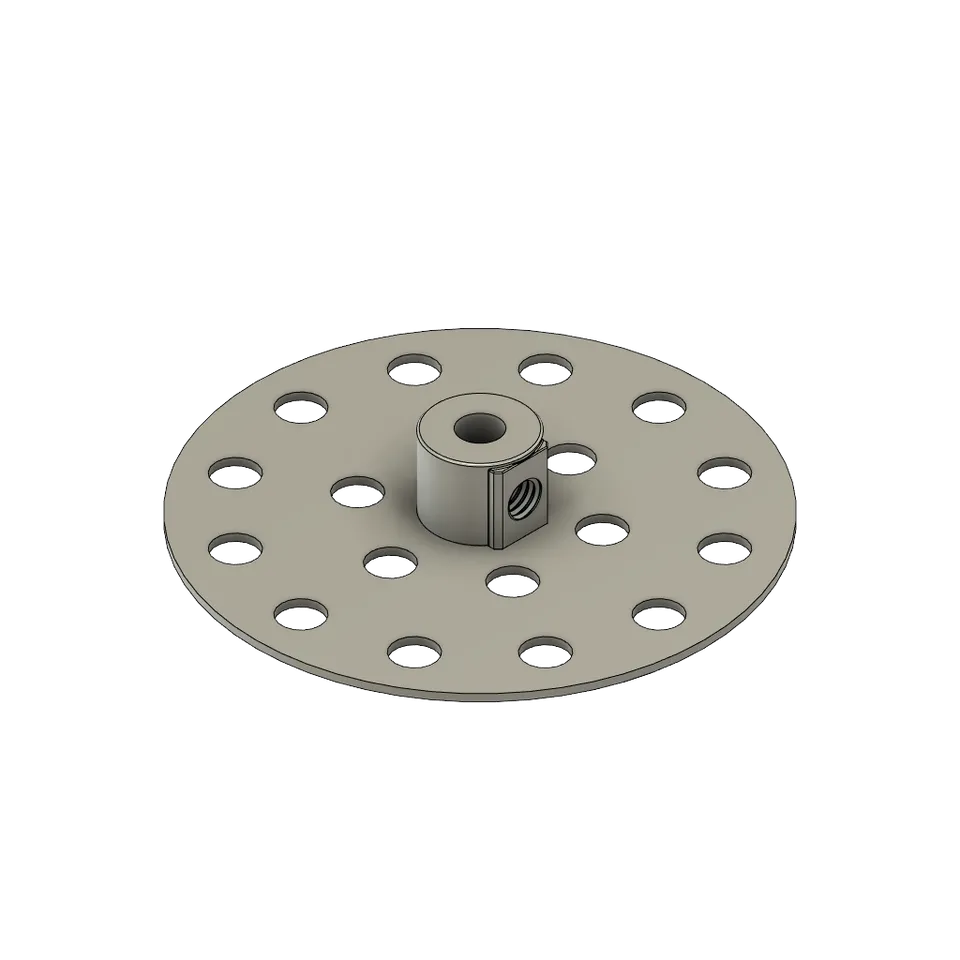 eitech-zentralscheibe-50-mm-mit-buchse-m4-metallbausatz-zubeh-r image 1
