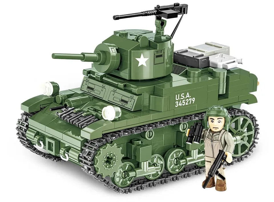cobi-3048-m3a1-stuart-company-of-heroes-3-panzer-bausatz-1-35 image 1