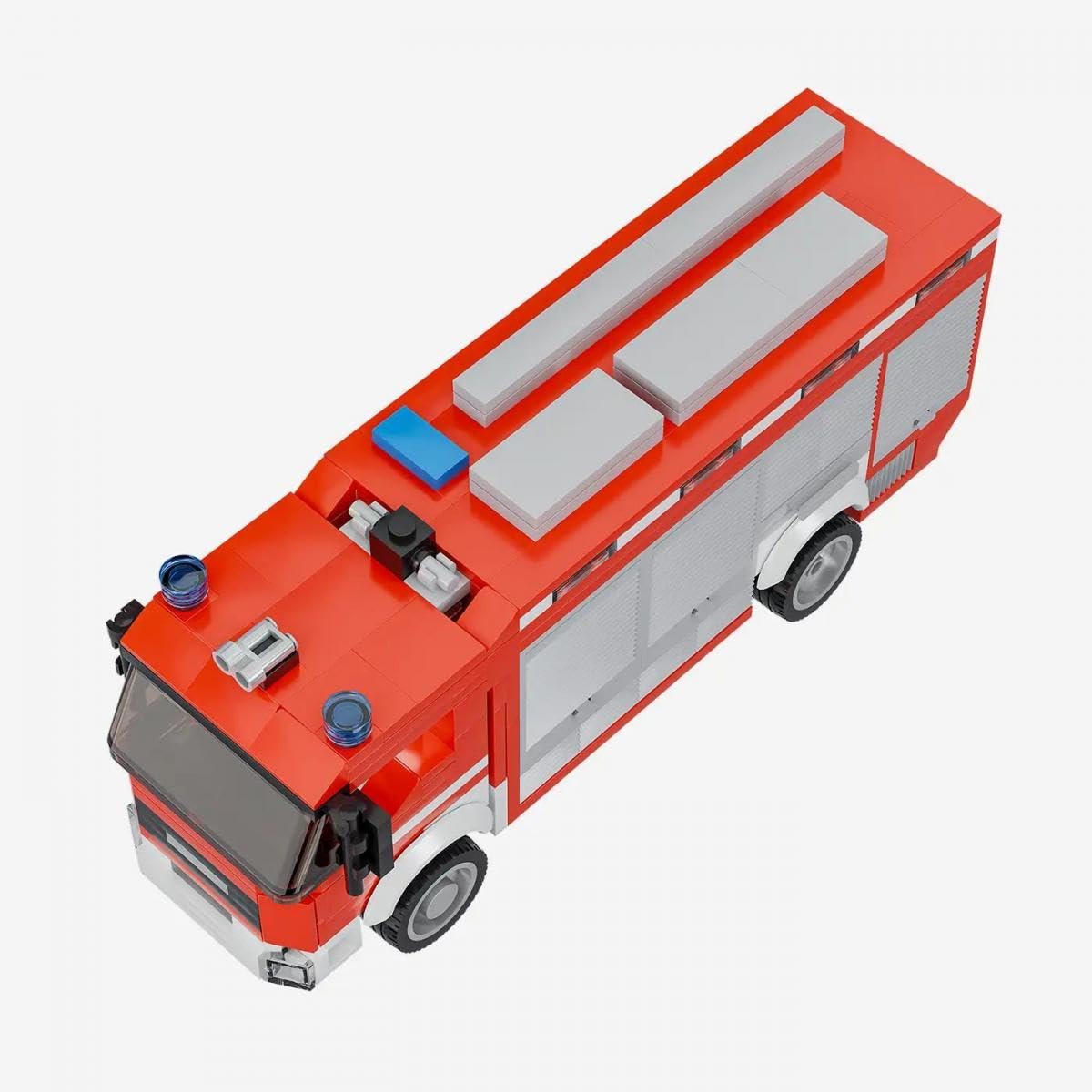 bluebrixx-special-feuerwehr-rw2-r-stwagen-464-klemmbausteine image 4