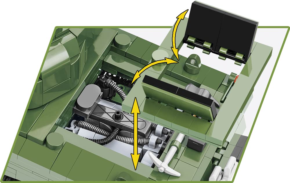cobi-m4a3-sherman-panzer-1-28-838-teile image 7