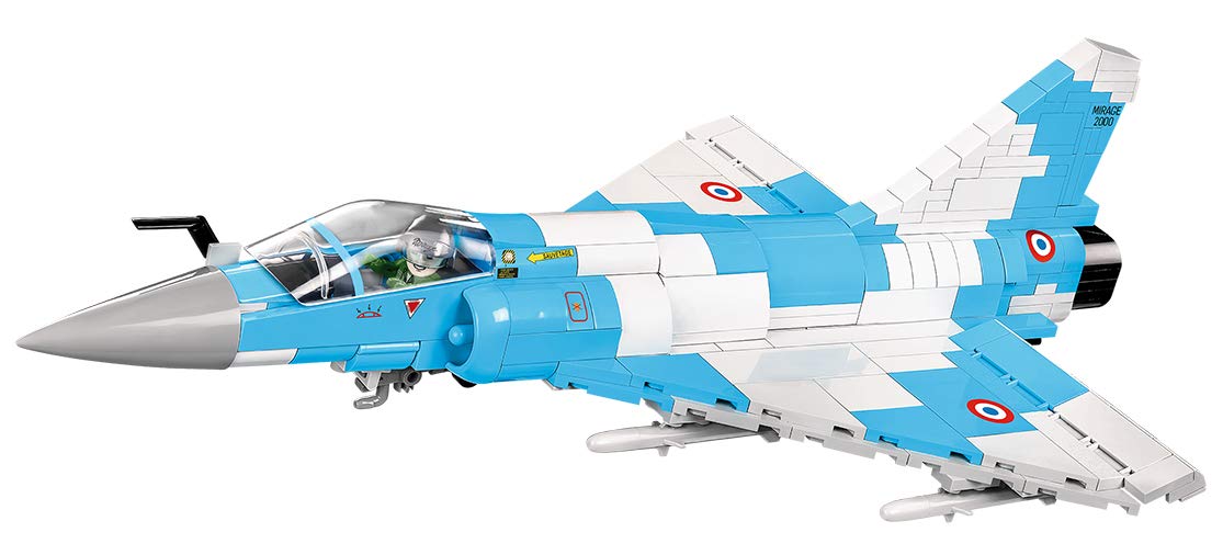 cobi-5801-dassault-mirage-2000-kampfjet-bausatz-400-teile-armed-forces image 2