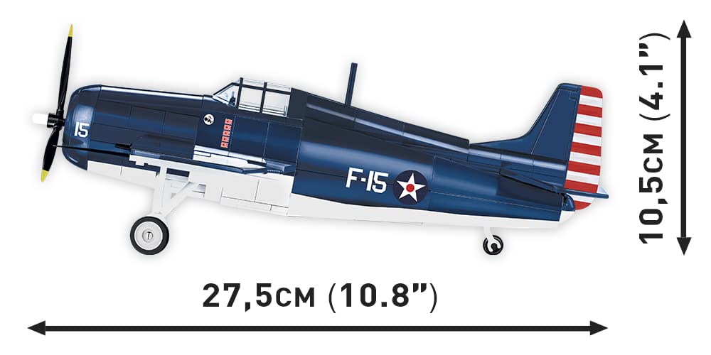 cobi-5731-f4f-wildcat-historical-collection-wwii-flugzeug-bausatz-1-32 image 6