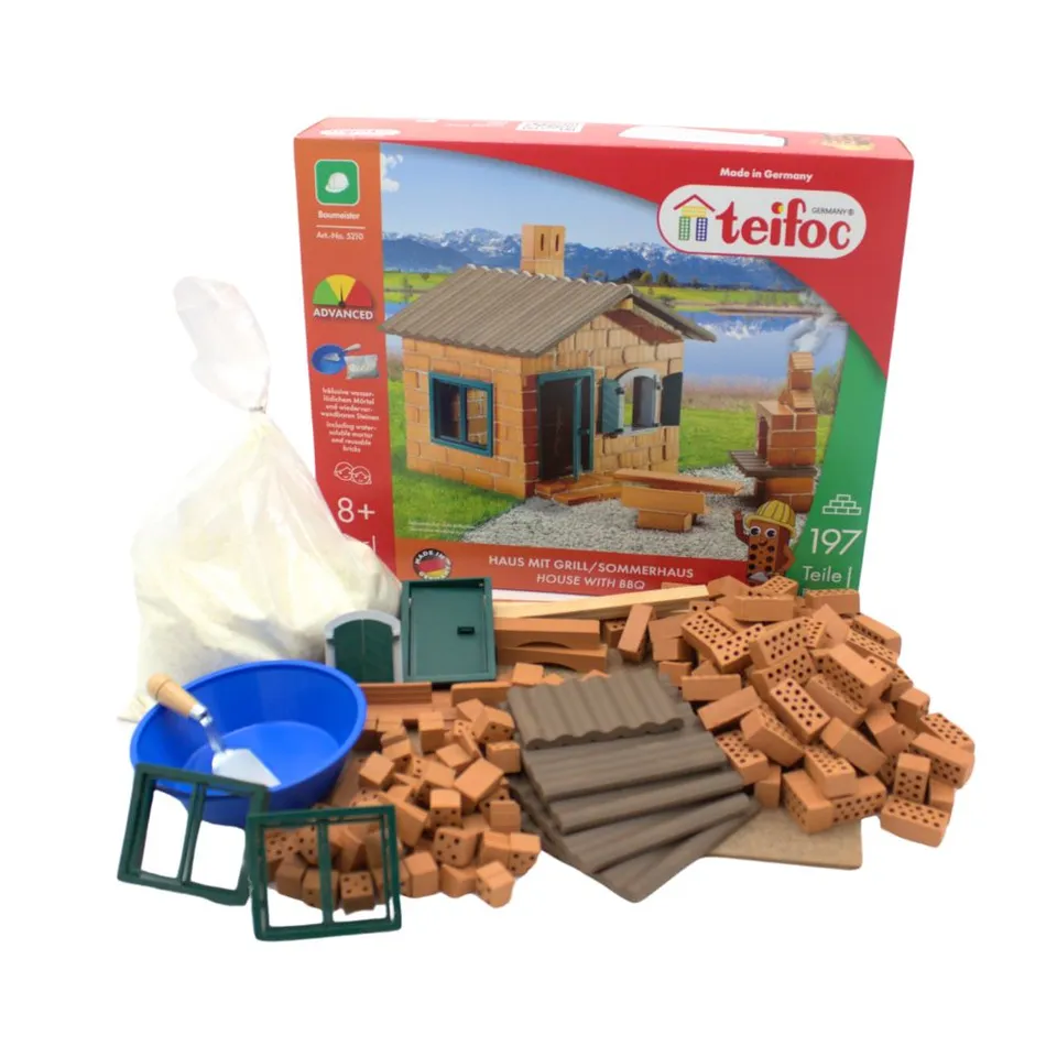 teifoc-haus-mit-grill-modellbau-set-5210 image 1
