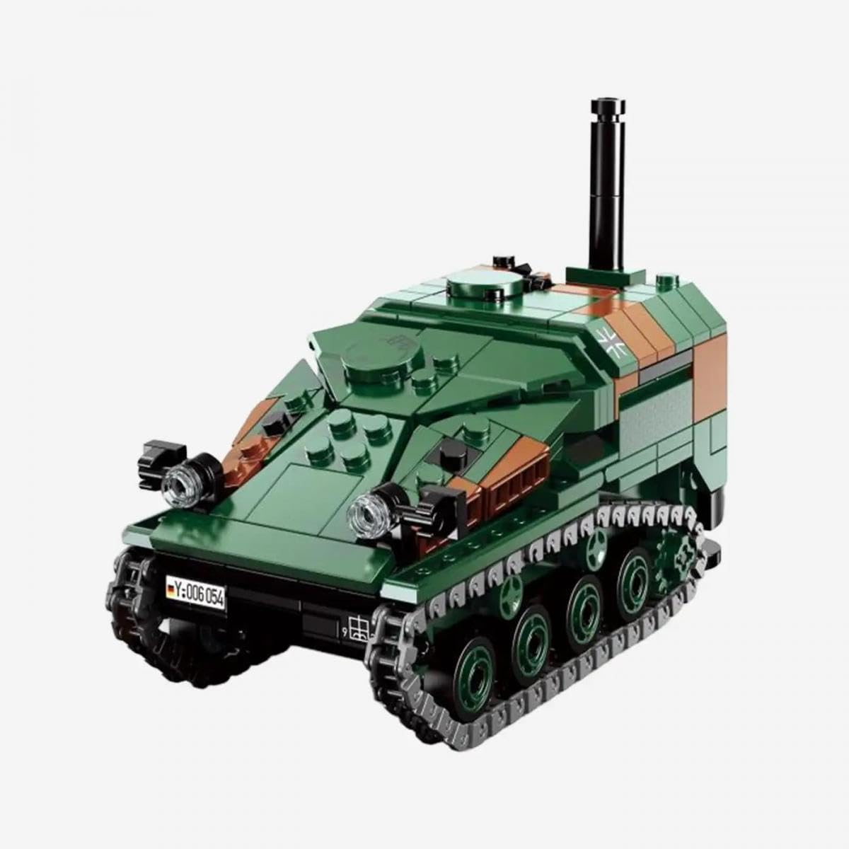 bluebrixx-104819-wiesel-2-bundeswehr-klemmbaustein-panzer-1-30 image 2