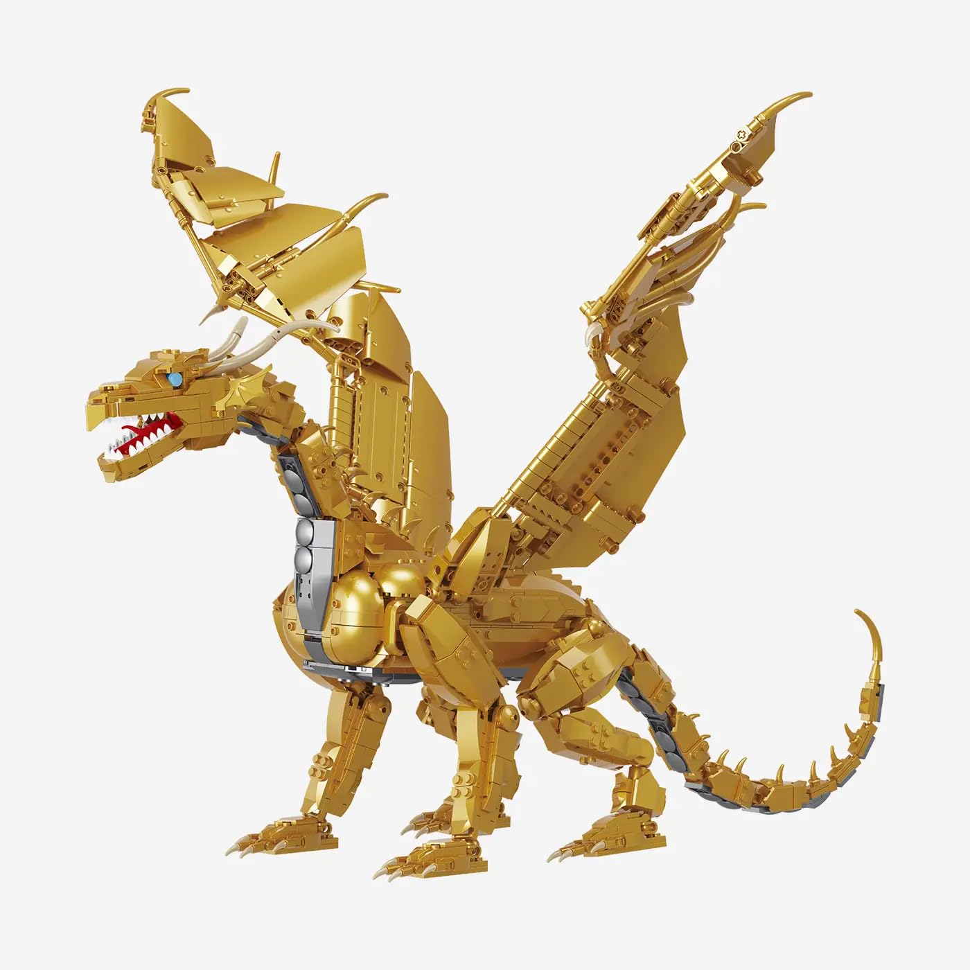 bluebrixx-pro-das-schwarze-auge-kaiserdrache-fantasy-1641-klemmbausteine image 3