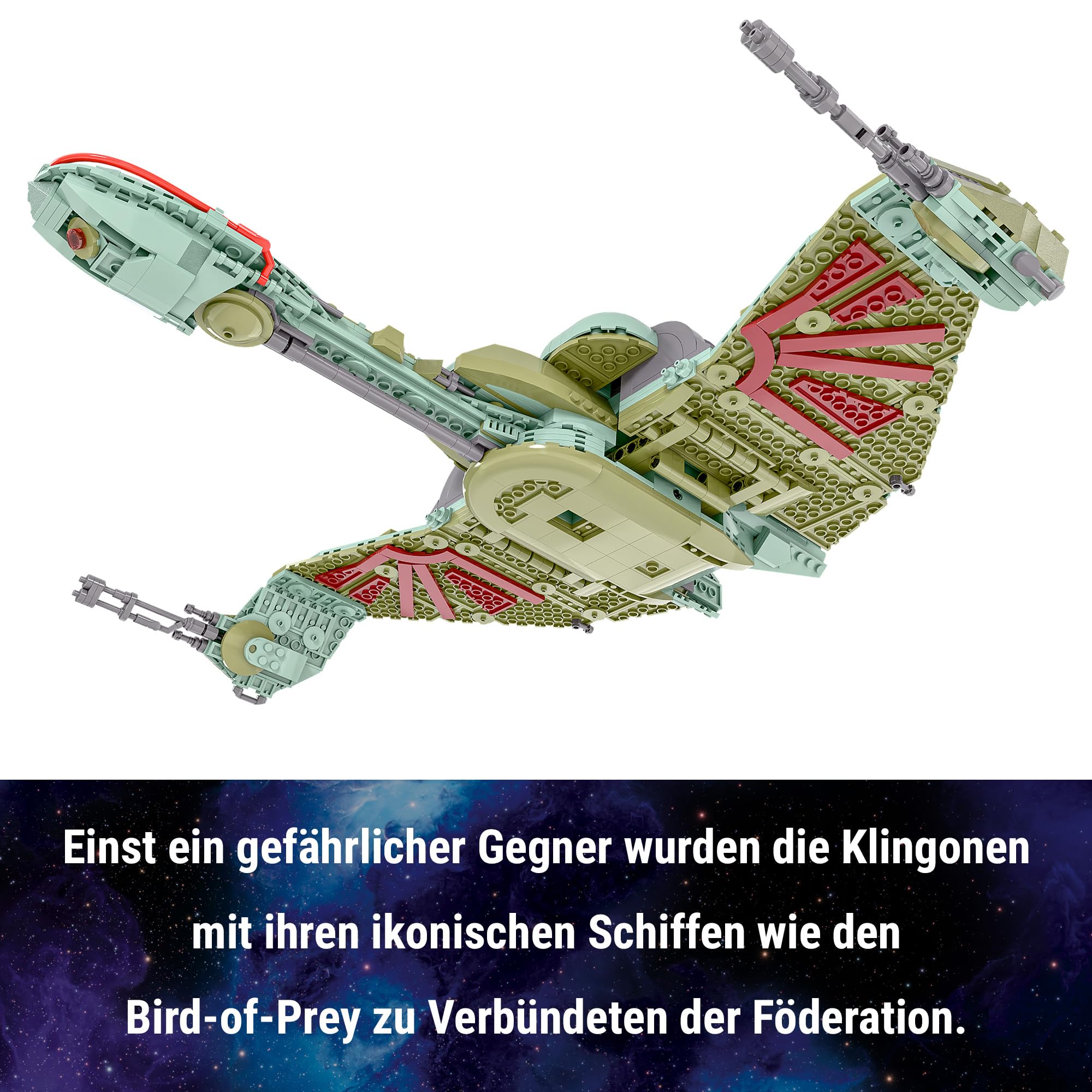 bluebrixx-klingon-bird-of-prey-star-trek-klemmbaustein-set-1539-teile image 3