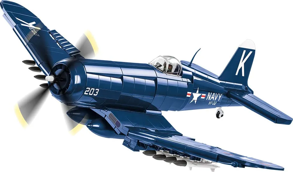 cobi-2417-f4u-4-corsair-1-32-milit-rj-ger-bausatz-520-teile image 1