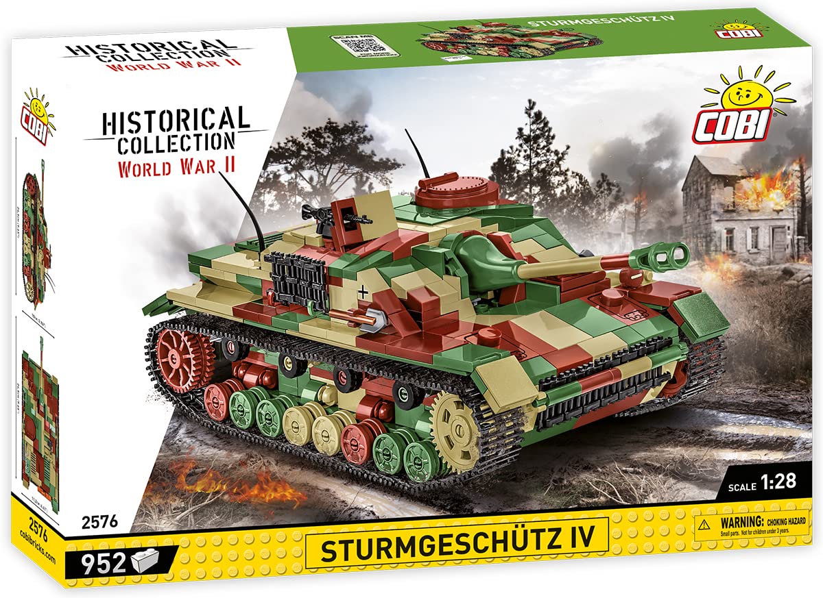 cobi-sturmgesch-tz-iv-2576-panzer-bausatz-1-28-952-teile image 2
