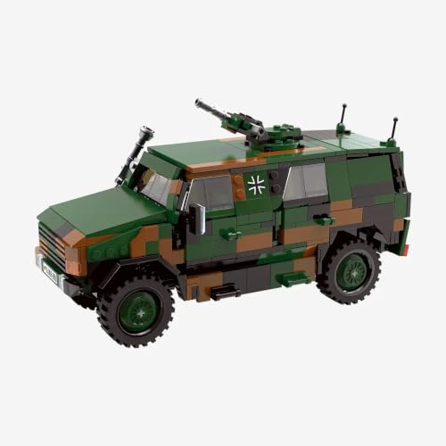 bluebrixx-pro-atf-dingo-bundeswehr-milit-rfahrzeug-687-klemmbausteine image 6