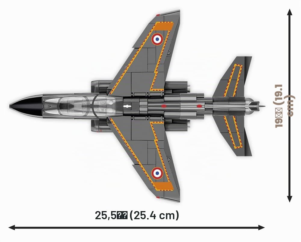 cobi-5842-alpha-jet-armed-forces-flugzeug-modell-1-48-364-teile image 5