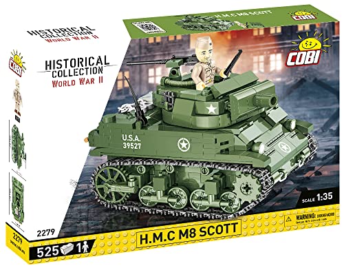 cobi-2279-h-m-c-m8-scott-selbstfahrlafette-1-35-525-teile-figur image 8
