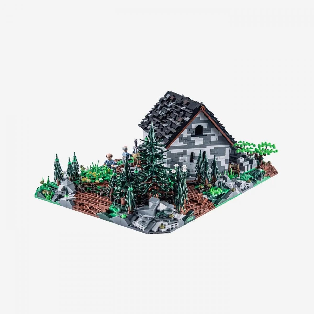 bluebrixx-pro-108097-kloster-blaubrunn-die-einsiedelei-3332-teile-mit-2-minifigu image 2