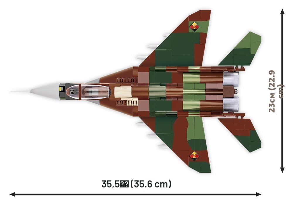 cobi-5851-mig-29-east-germany-armed-forces-jet-bausatz-1-48 image 6