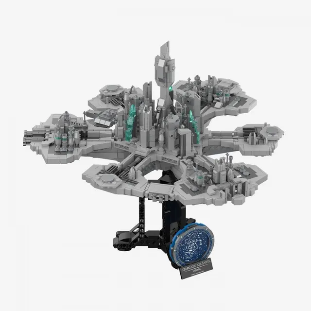 bluebrixx-pro-stargate-atlantis-displaymodell-2049-klemmbausteine image 1