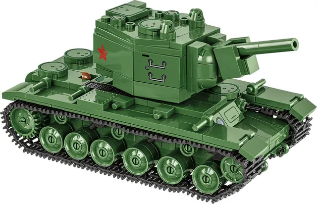 cobi-2731-kv-2-schwerer-panzer-bausatz-510-teile image 1