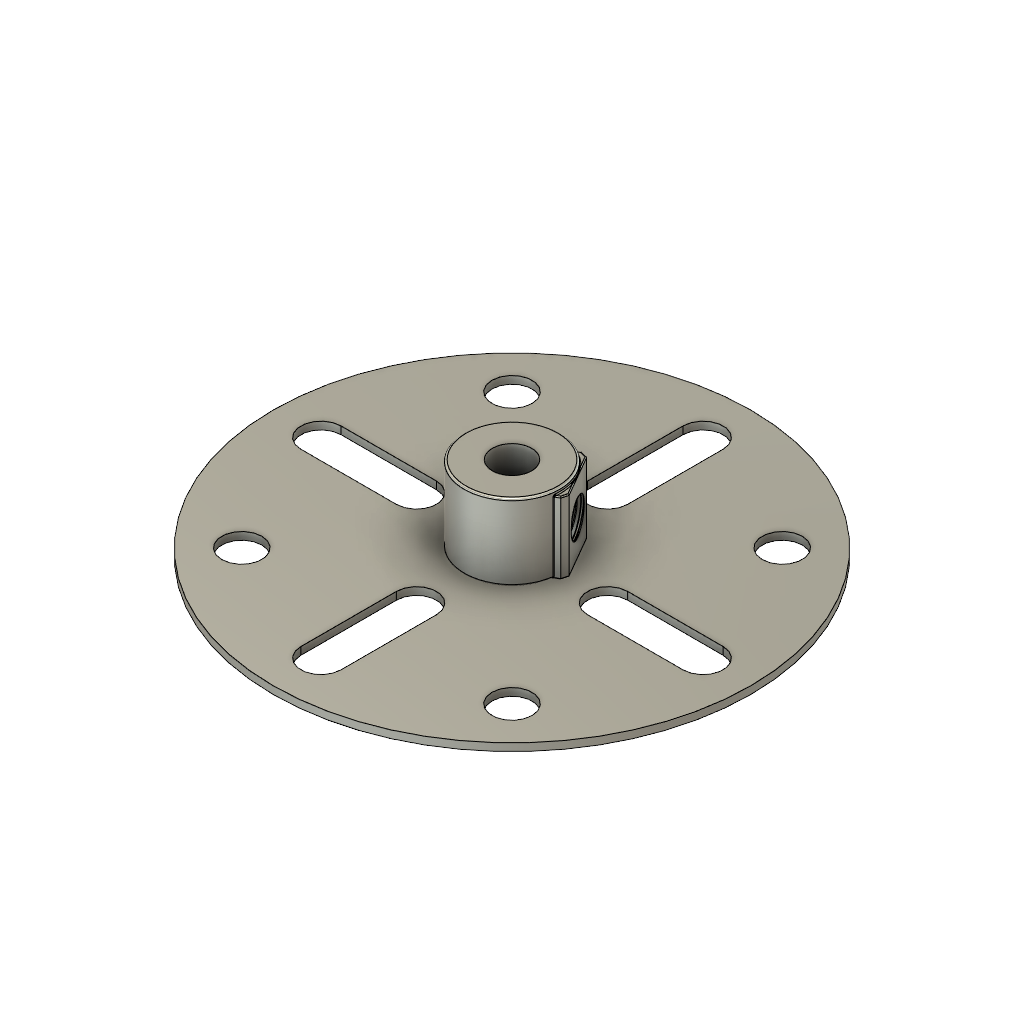 eitech-scheibe-50-mm-mit-sechskant-und-buchse-zubeh-r image 1