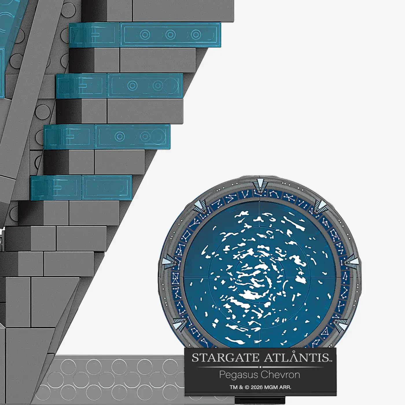 bluebrixx-pro-stargate-pegasus-chevron-displaymodell-379-klemmbausteine image 3