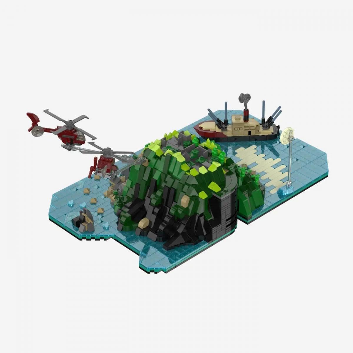 bluebrixx-die-drei-toteninsel-diorama-1699-klemmbausteine image 4