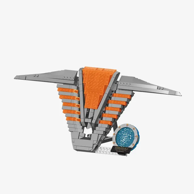 bluebrixx-pro-stargate-milchstra-e-chevron-displaymodell-389-klemmbausteine image 1