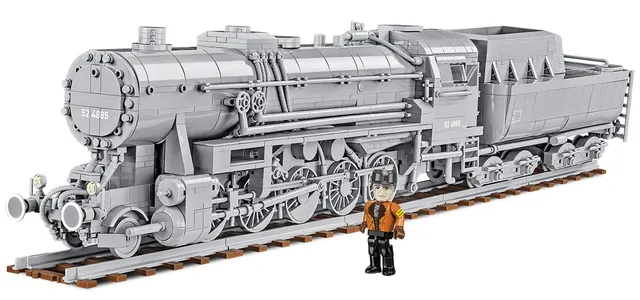 cobi-6281-kriegslokomotive-baureihe-52-dampflokomotive-trains-historical-collect image 1