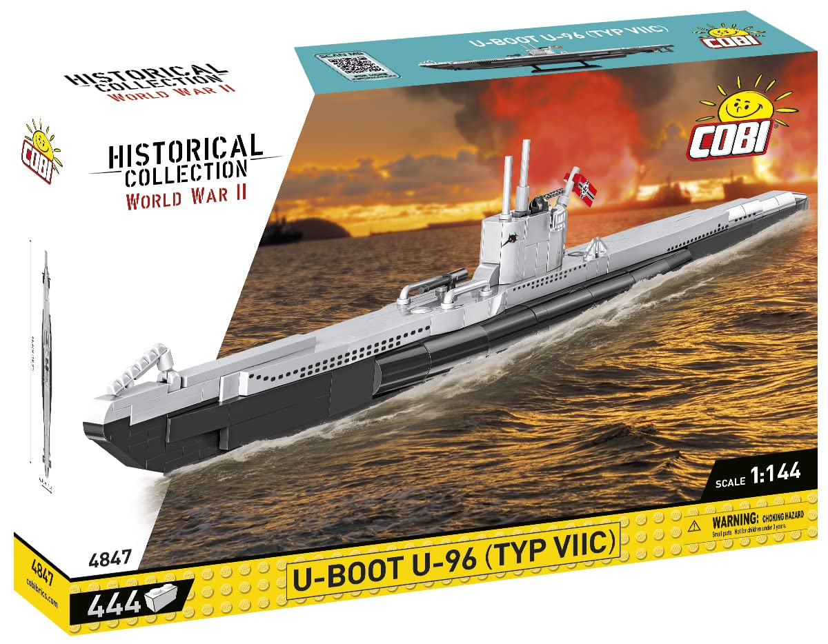 cobi-u-boot-u-96-typ-viic-historical-collection-bausatz image 3