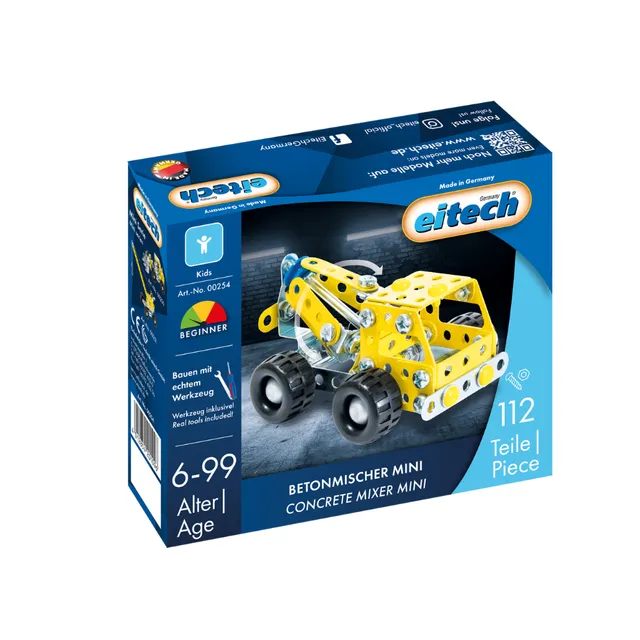 eitech-betonmischer-mini-metallbaukasten-112-teile image 1