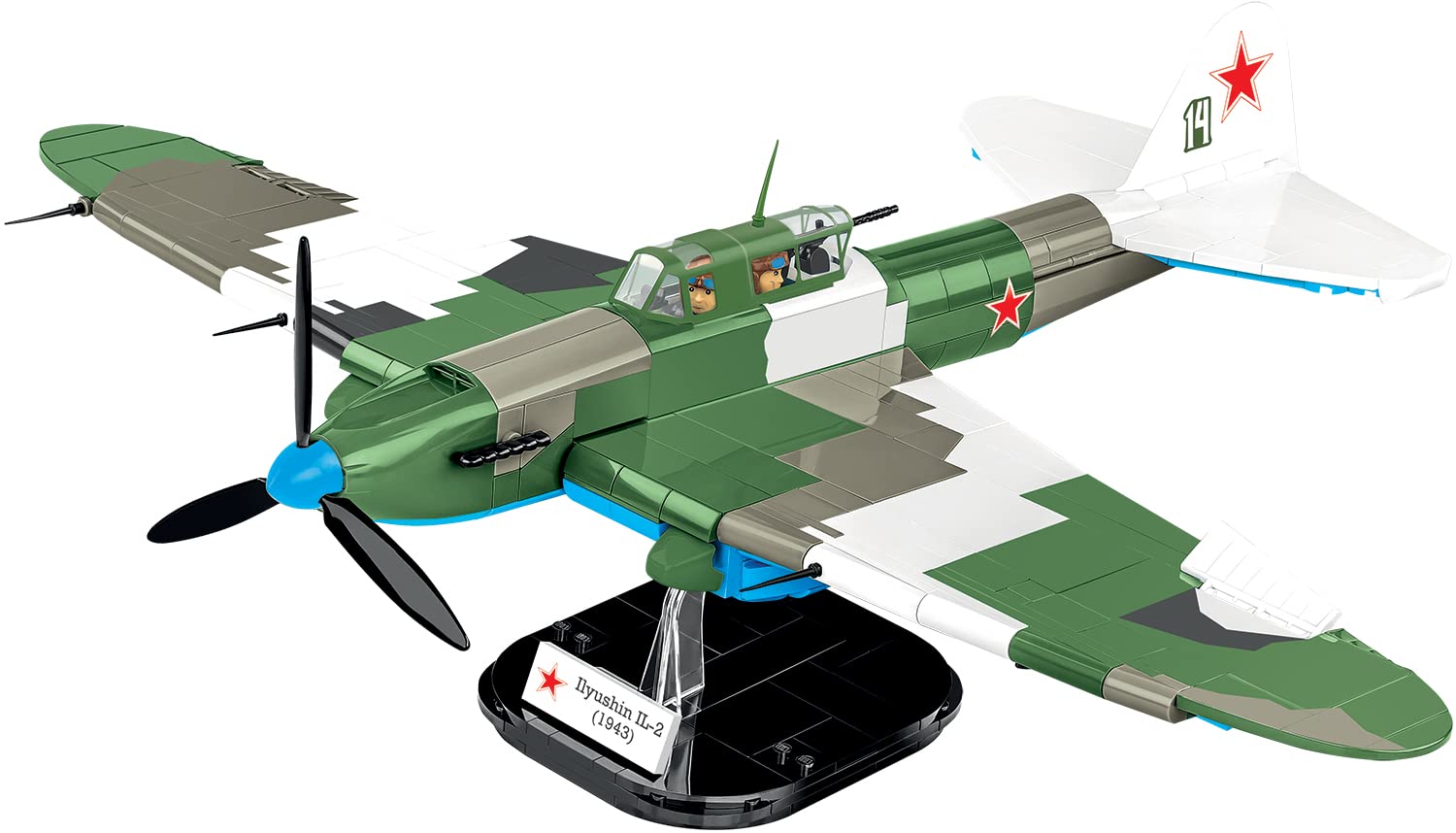 cobi-il-2-1943-historical-collection-flugzeug-bausatz-1-32 image 8