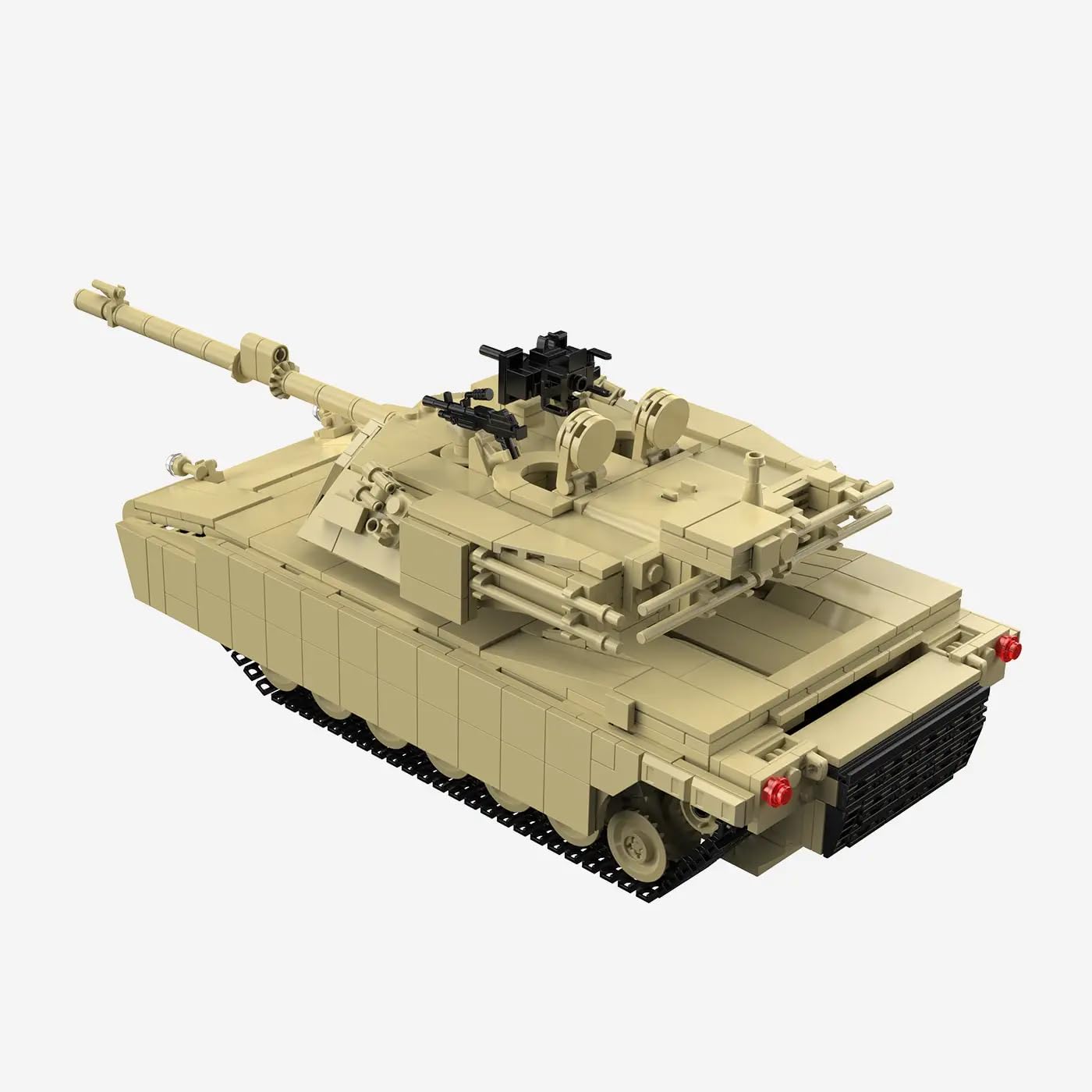 bluebrixx-pro-abrams-m1a2-kampfpanzer-tusk-1311-klemmbausteine image 7
