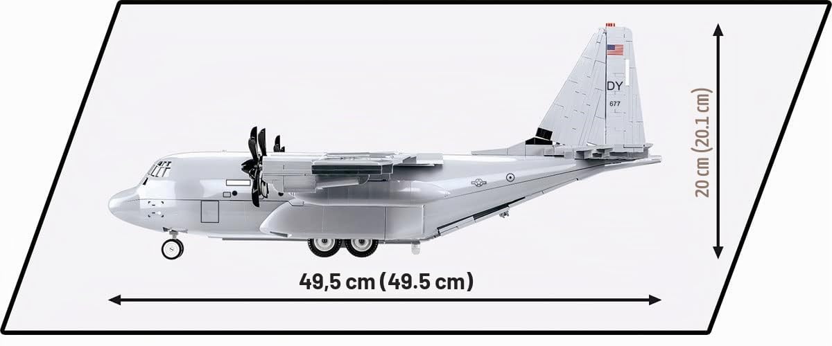 cobi-5839-lockheed-c-130-hercules-flugzeug-bausatz image 3