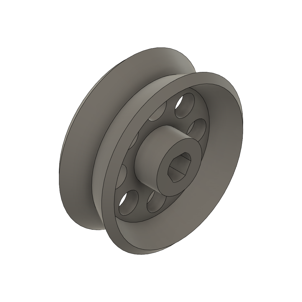 eitech-felge-25-4-mm-mit-profilloch-metall-baukasten-zubeh-r image 1