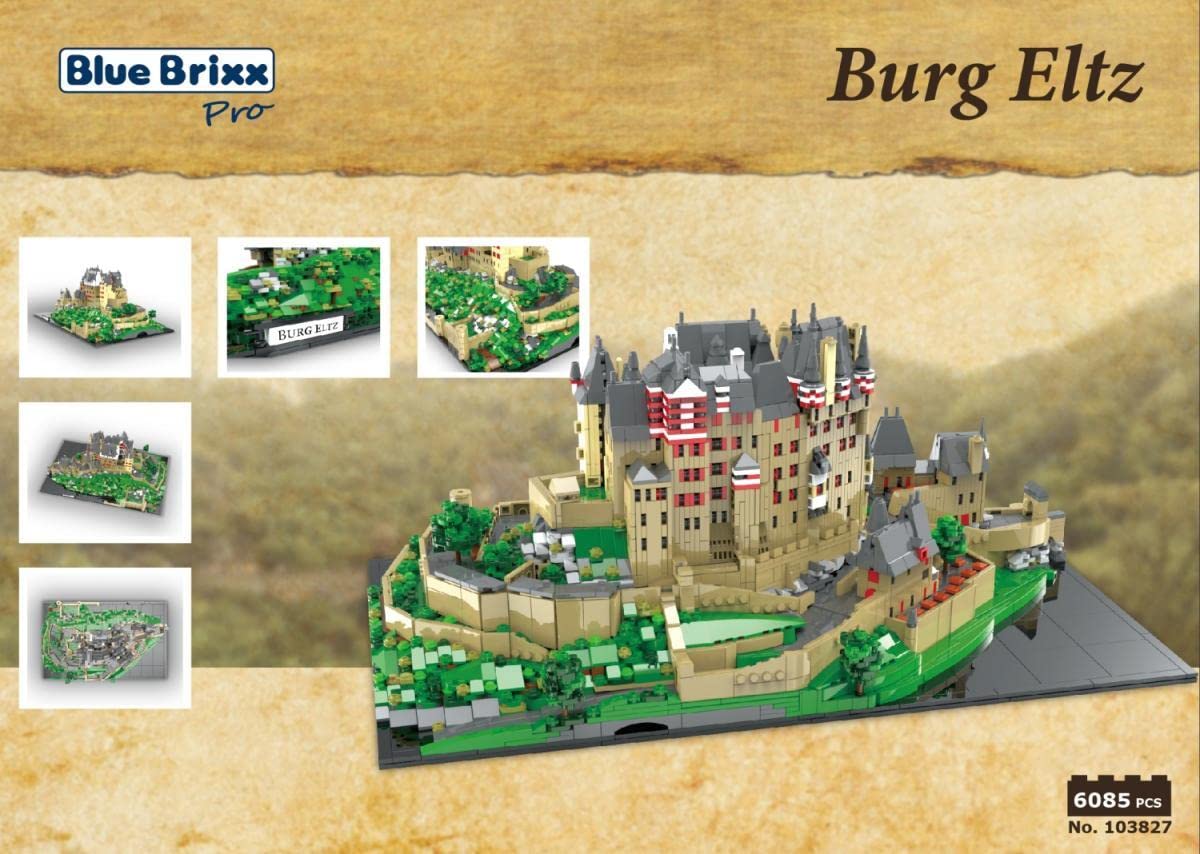 bluebrixx-pro-103827-burg-eltz-architektur-set-6085-teile image 6