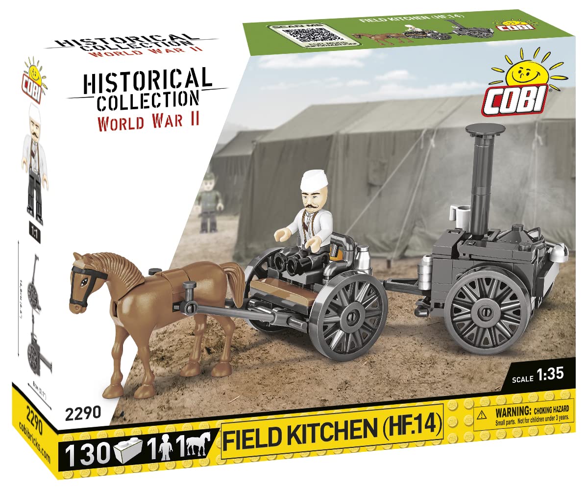 cobi-2290-feldk-che-hf-14-mit-pferdefuhrwerk-bauset-1-35 image 2