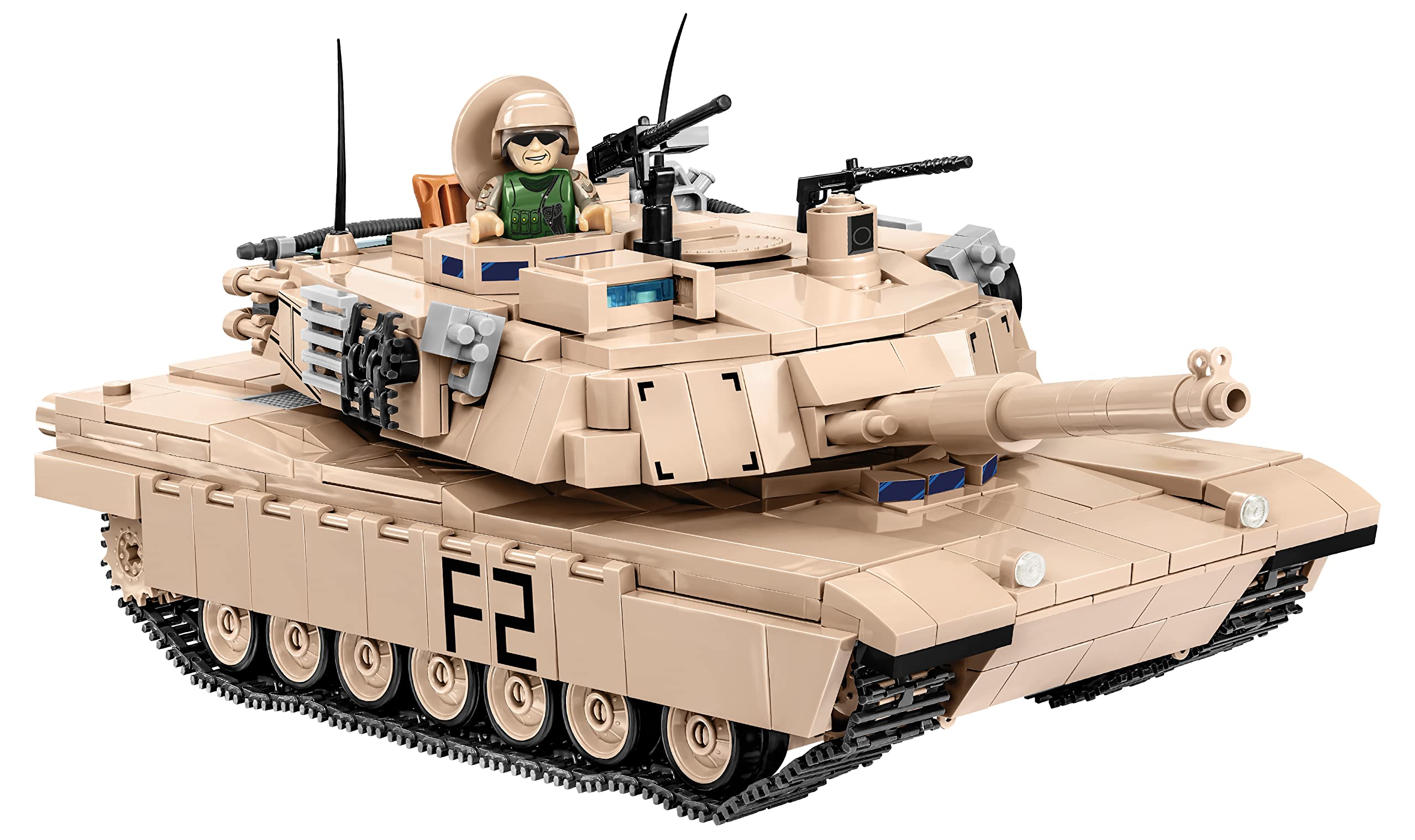 cobi-2622-m1a2-abrams-armed-forces-panzer-bauset-1-35 image 1