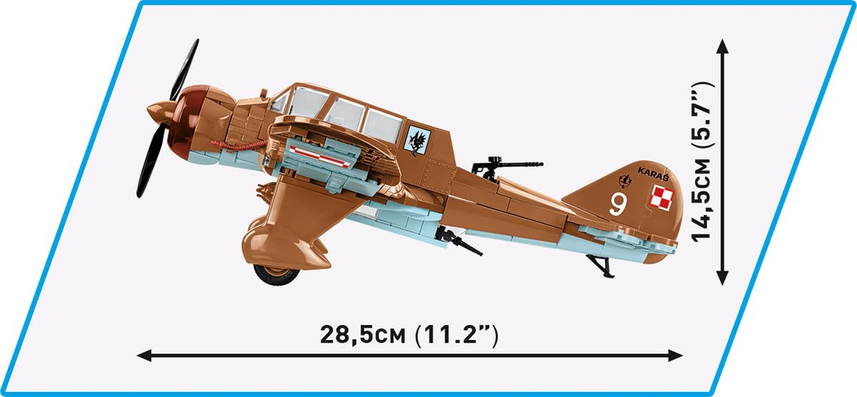 cobi-pzl-23-kara-historical-collection-bomber-1-32 image 4
