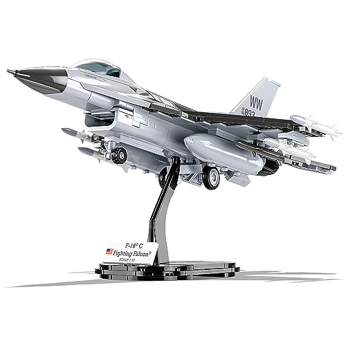 cobi-5813-f-16-fighting-falcon-kampfjet-armed-forces-ma-stab-1-48-415-teile image 3