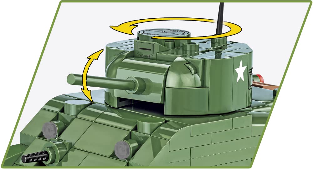 cobi-sherman-m4a1-panzer-bausatz-312-teile image 5