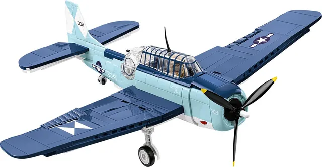 cobi-5752-grumman-tbf-avenger-historical-collection-wwii-flugzeug-bausatz-1-48 image 1