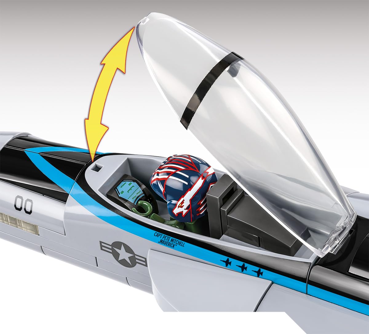 cobi-top-gun-f-a-18e-super-hornet-limited-edition-570-teile-ma-stab-1-48 image 7