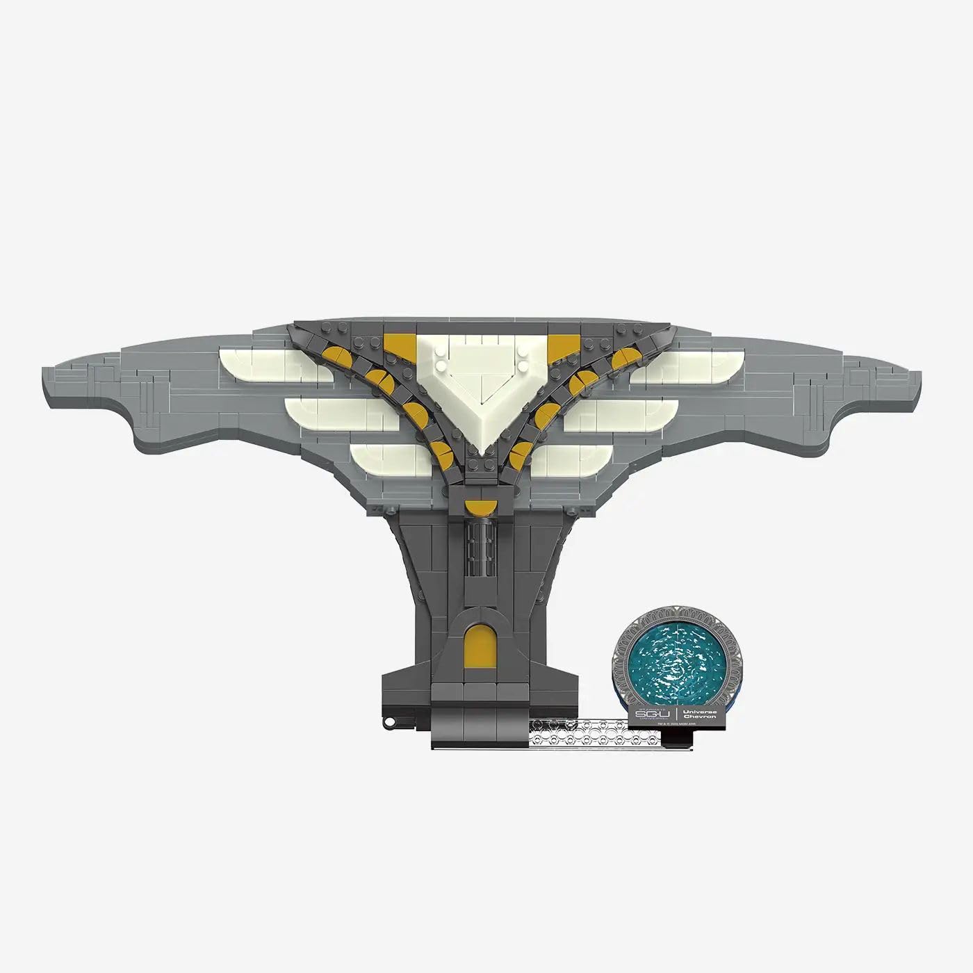 bluebrixx-pro-stargate-universe-chevron-displaymodell-556-klemmbausteine image 3