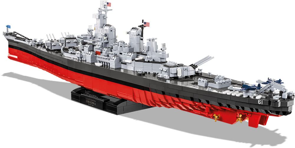 cobi-4836-schlachtschiff-iowa-klasse-executive-edition-bauset image 8