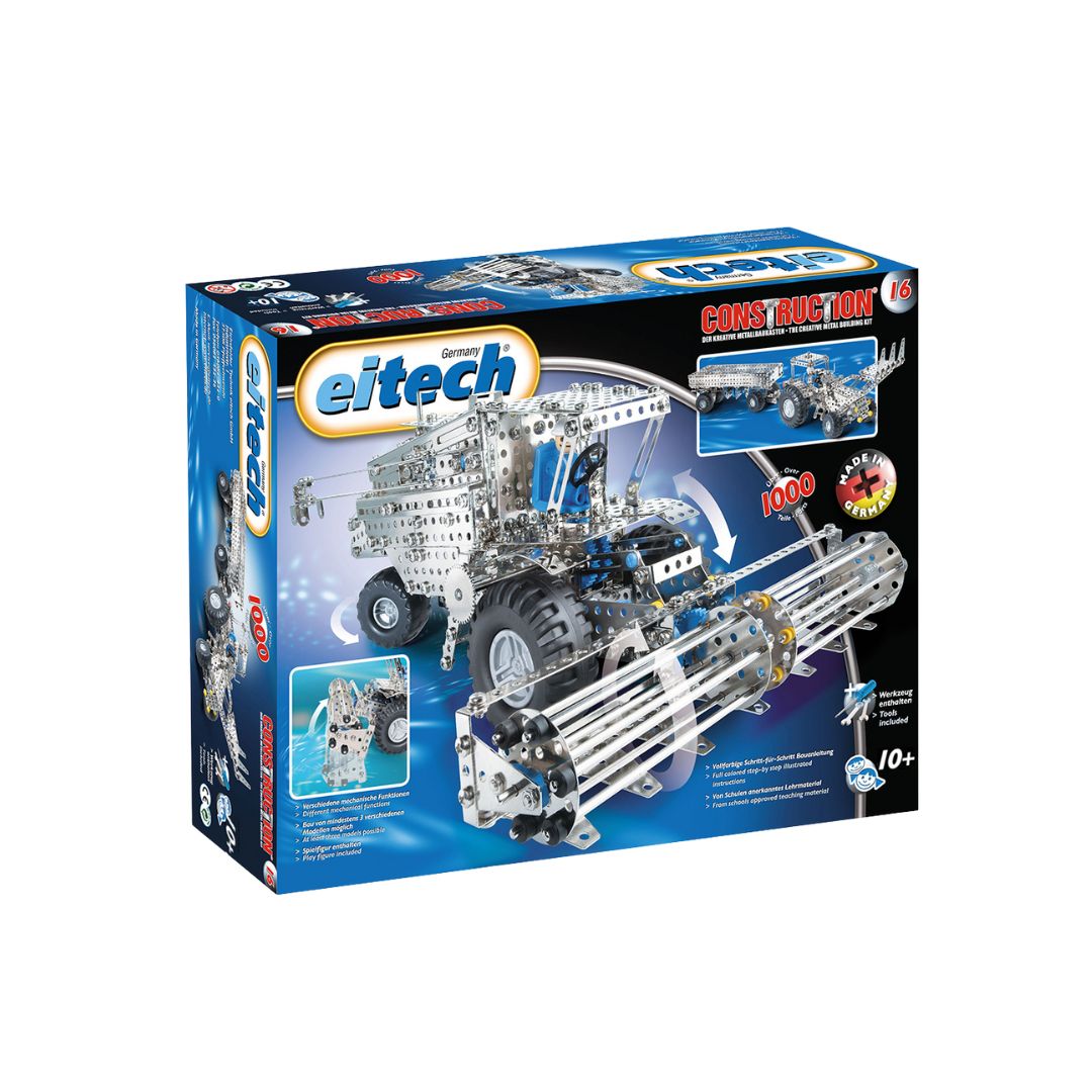 eitech-m-hdrescher-traktor-anh-nger-expert-baukasten image 1
